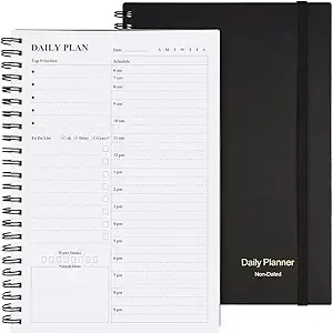 Daily Planner Undated, Asten To Do List