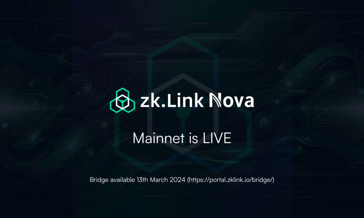 zkLink Nova Announces Public Mainnet Launch. Industry's First Aggregated Layer 3 zkEVM Rollup Network