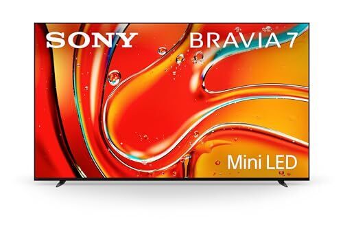 Sony 85 Inch Mini LED QLED 4K Ultra HD TV BRAVIA 7 Smart Google TV with Dolby Vision HDR and Exclusive Features for PlayStation®5 (K-85XR70), 2024 Model