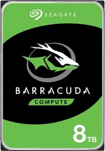 Seagate - Barracuda 8TB Internal SATA Hard Drive for Desktops