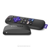 Roku Express 4K+ 2021 | Streaming Media Player HD/4K/HDR with Smooth Wireless Streaming and Roku Voice Remote with TV Controls, Includes Premium HDMI Cable, Black (Renewed)