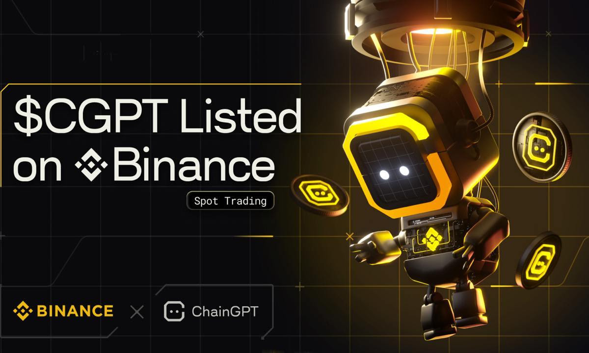 Binance Unlocks New Era for AI-Powered Blockchain Solutions With ChainGPT (CGPT) Token Listing